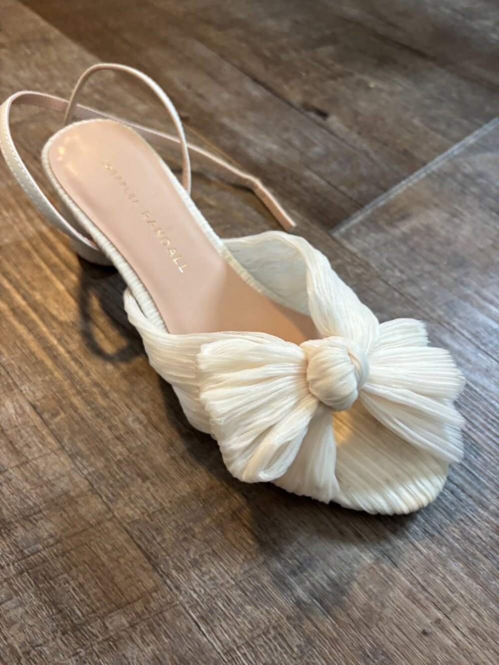 Loeffler Randall Dahlia Pearl Heels Size 6 - Picture 4 of 4